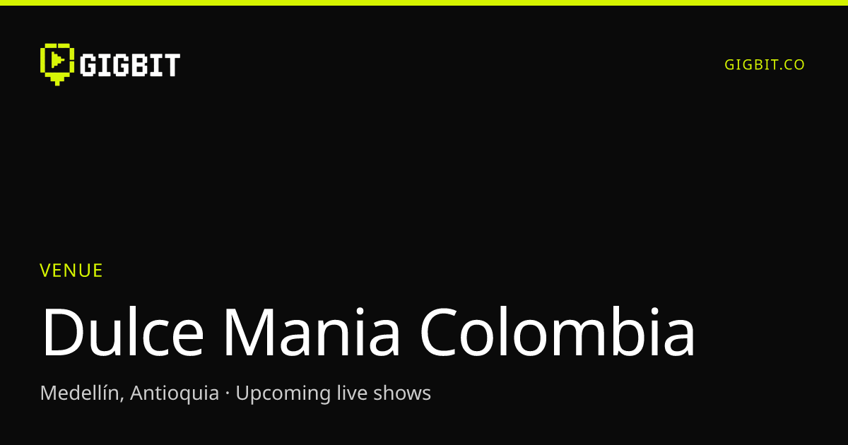 Dulce Mania Colombia