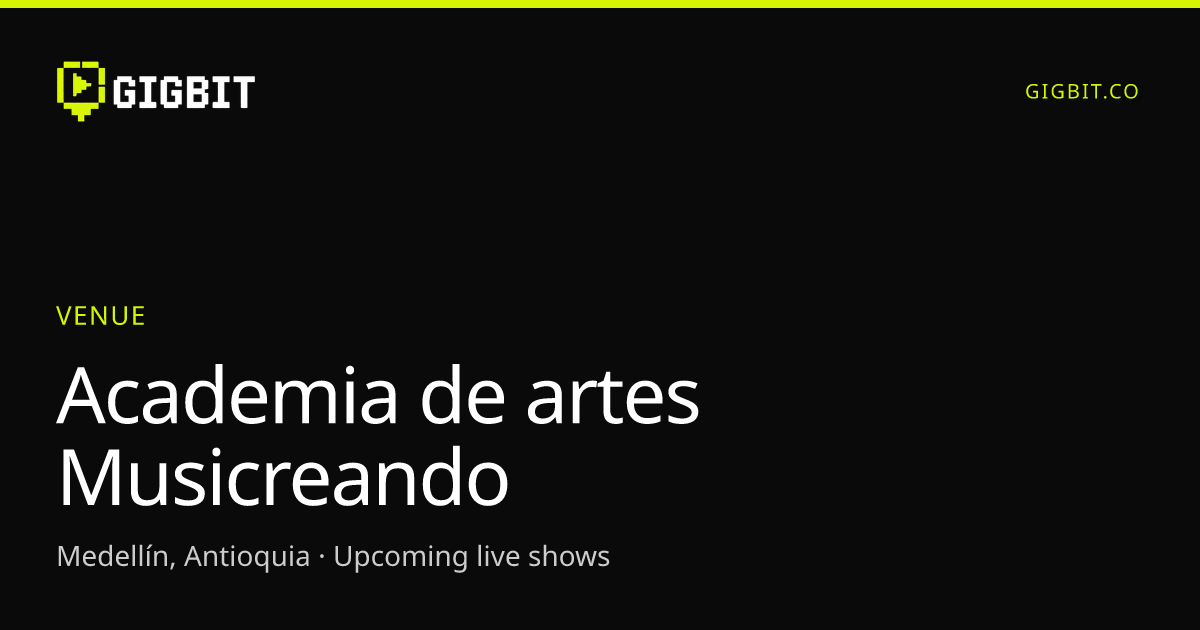 Academia de artes Musicreando