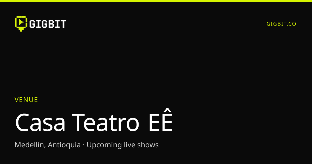 Casa Teatro EÊ