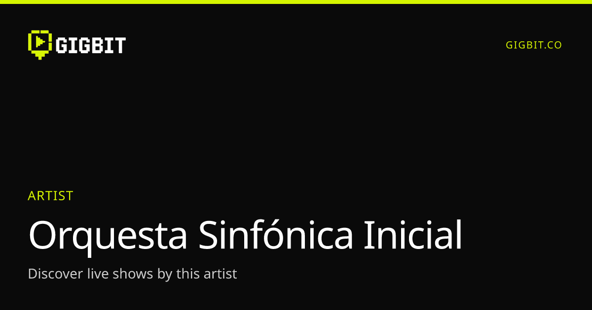Orquesta Sinfónica Inicial