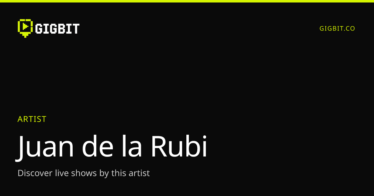Juan de la Rubi