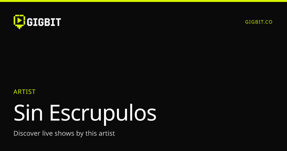 Sin Escrupulos