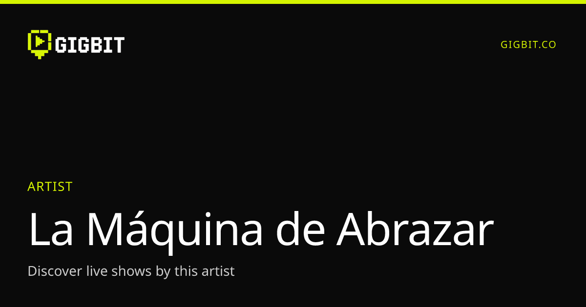 La Máquina de Abrazar