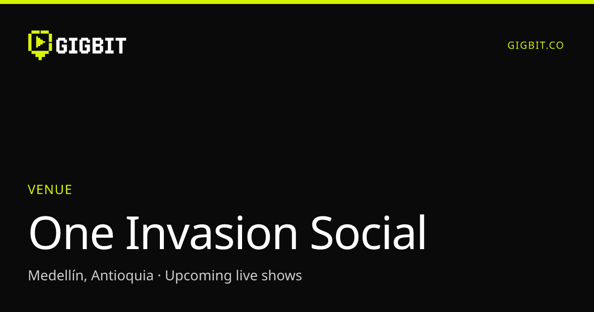 One Invasion Social