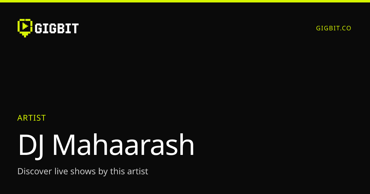 DJ Mahaarash