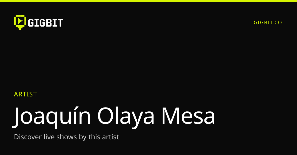 Joaquín Olaya Mesa