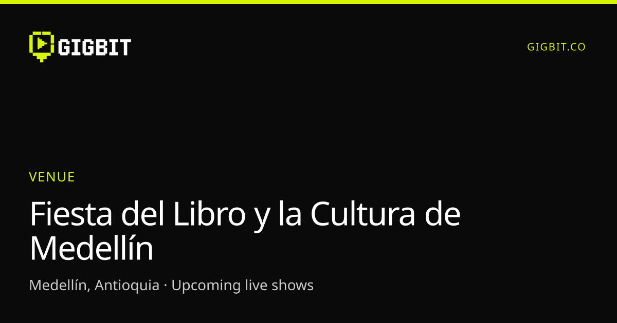 Fiesta del Libro y la Cultura de Medellín