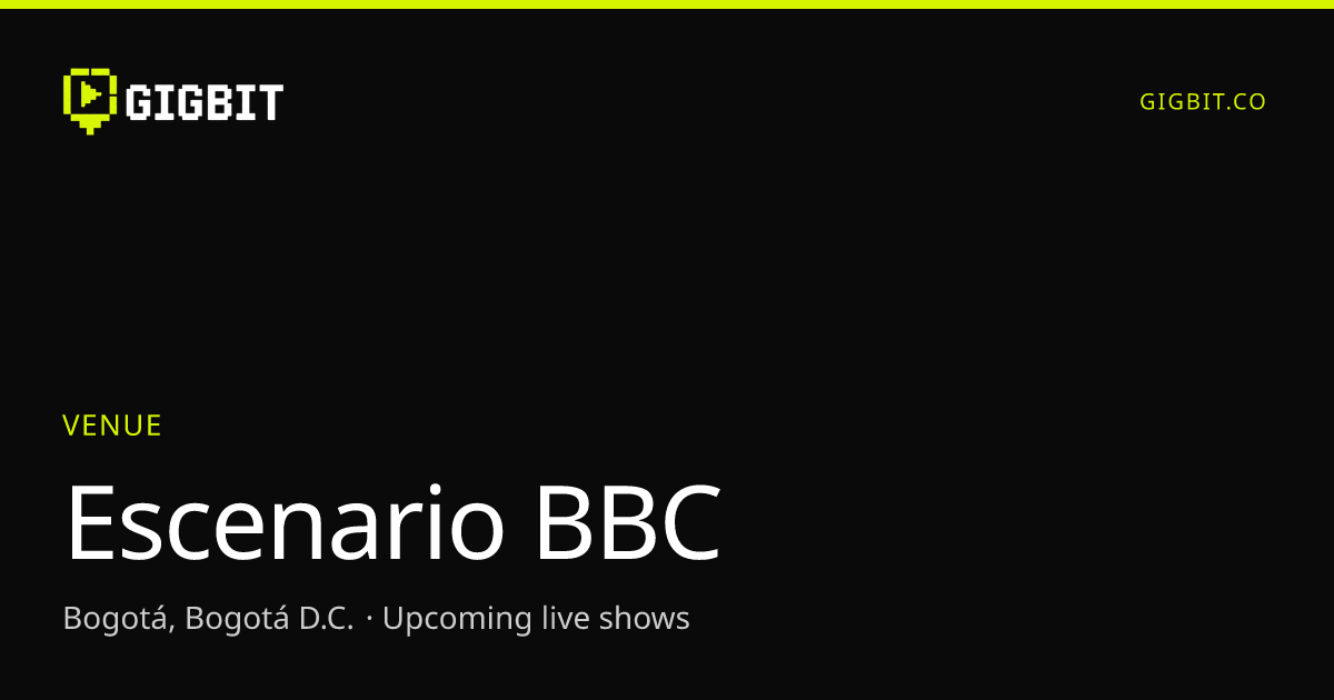 Escenario BBC