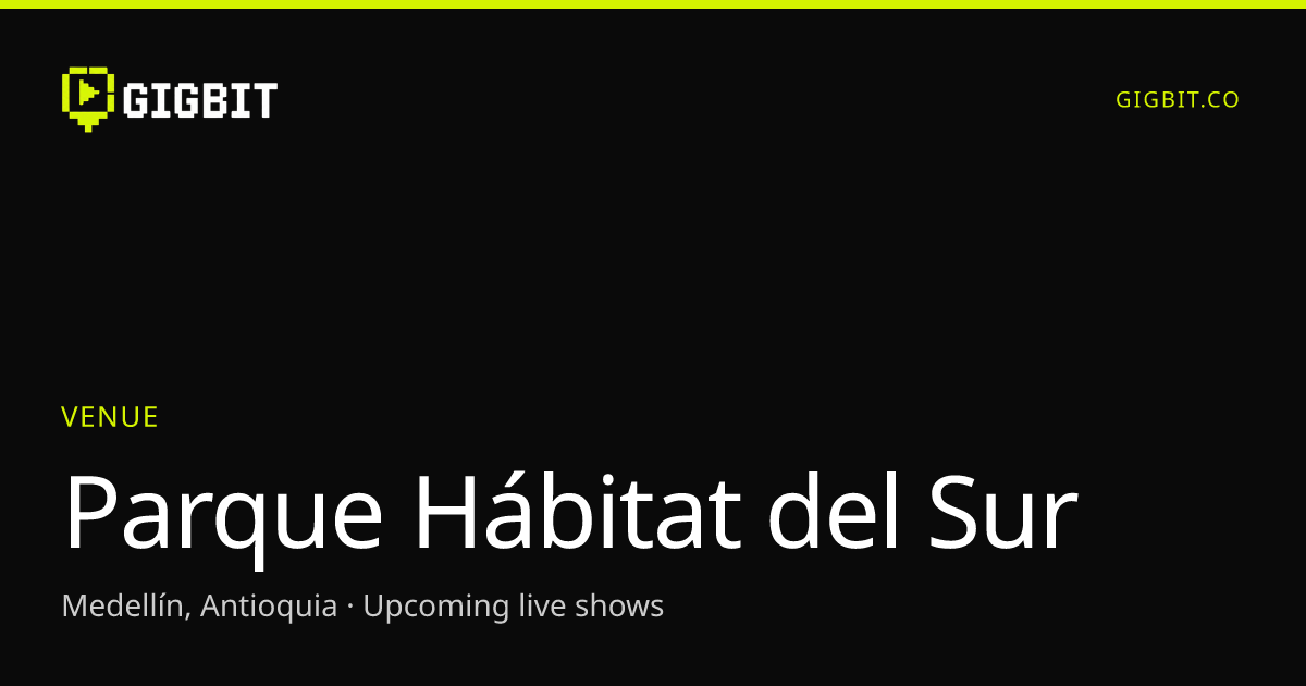Parque Hábitat del Sur
