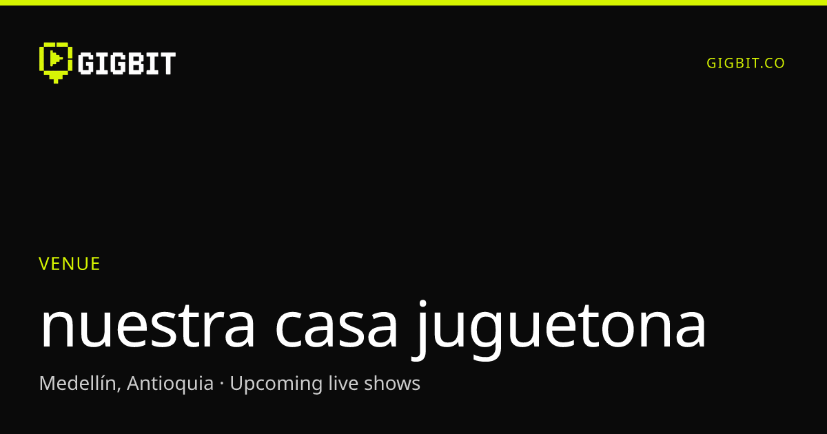nuestra casa juguetona