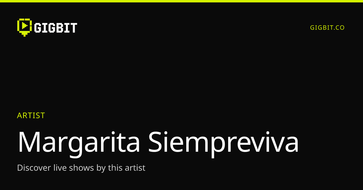 Margarita Siempreviva