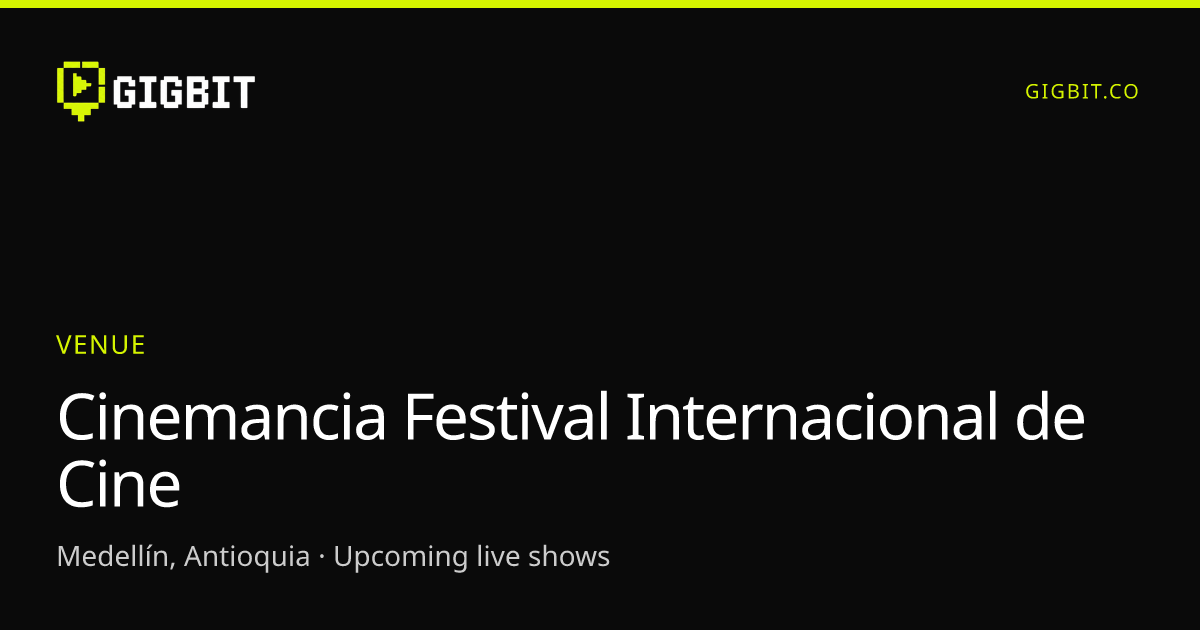 Cinemancia Festival Internacional de Cine