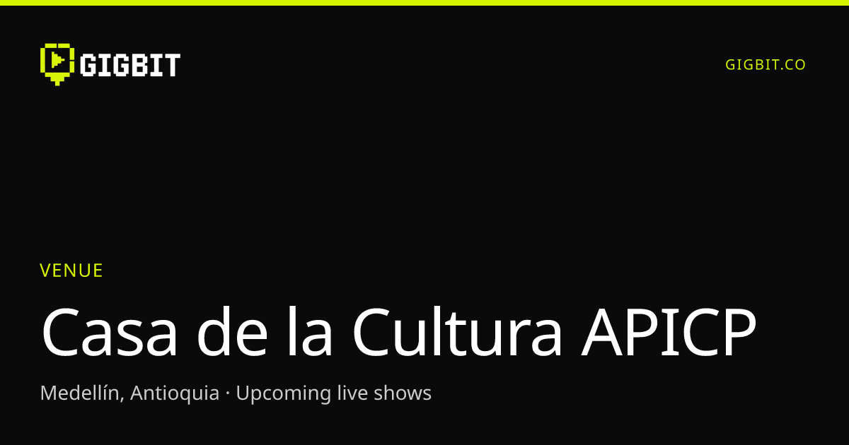 Casa de la Cultura APICP