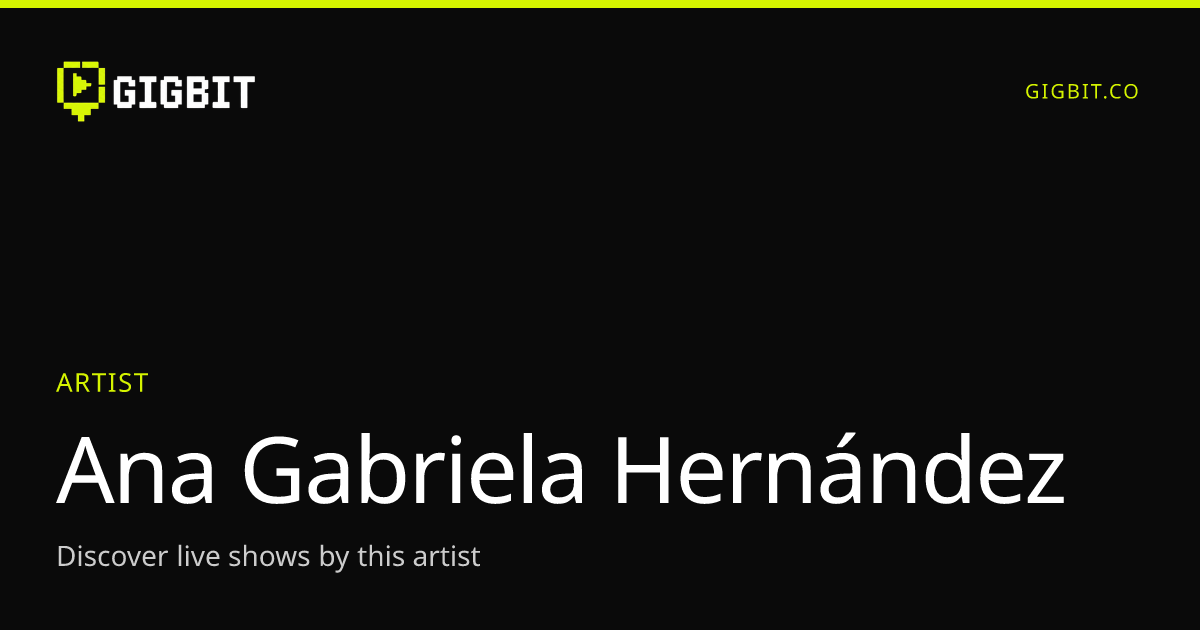Ana Gabriela Hernández