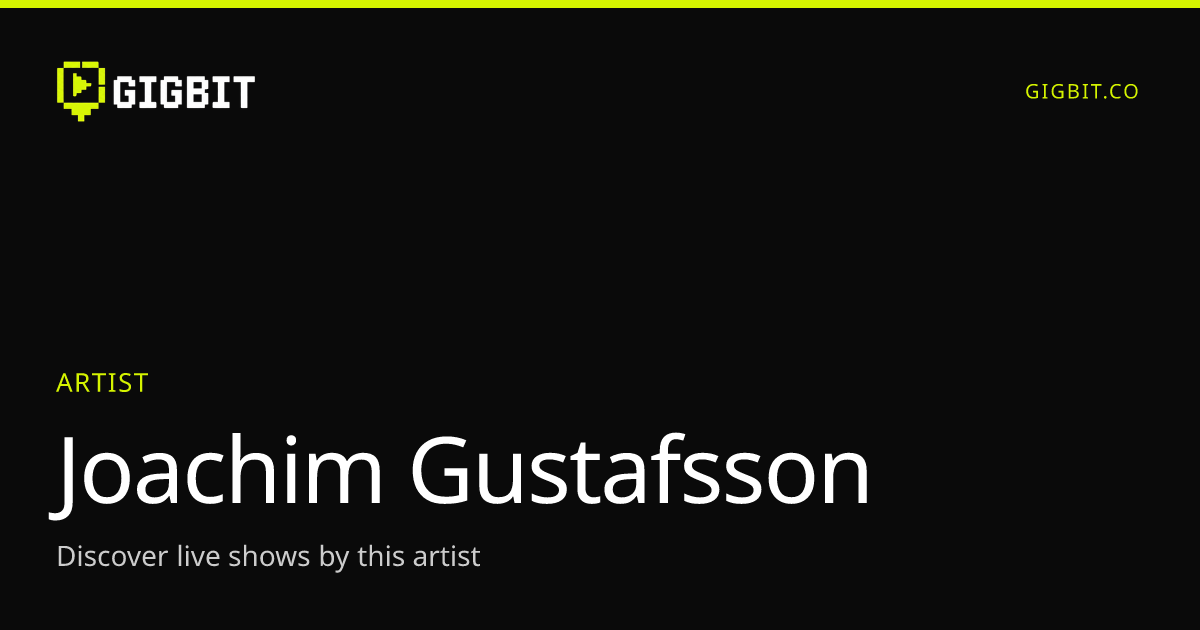 Joachim Gustafsson