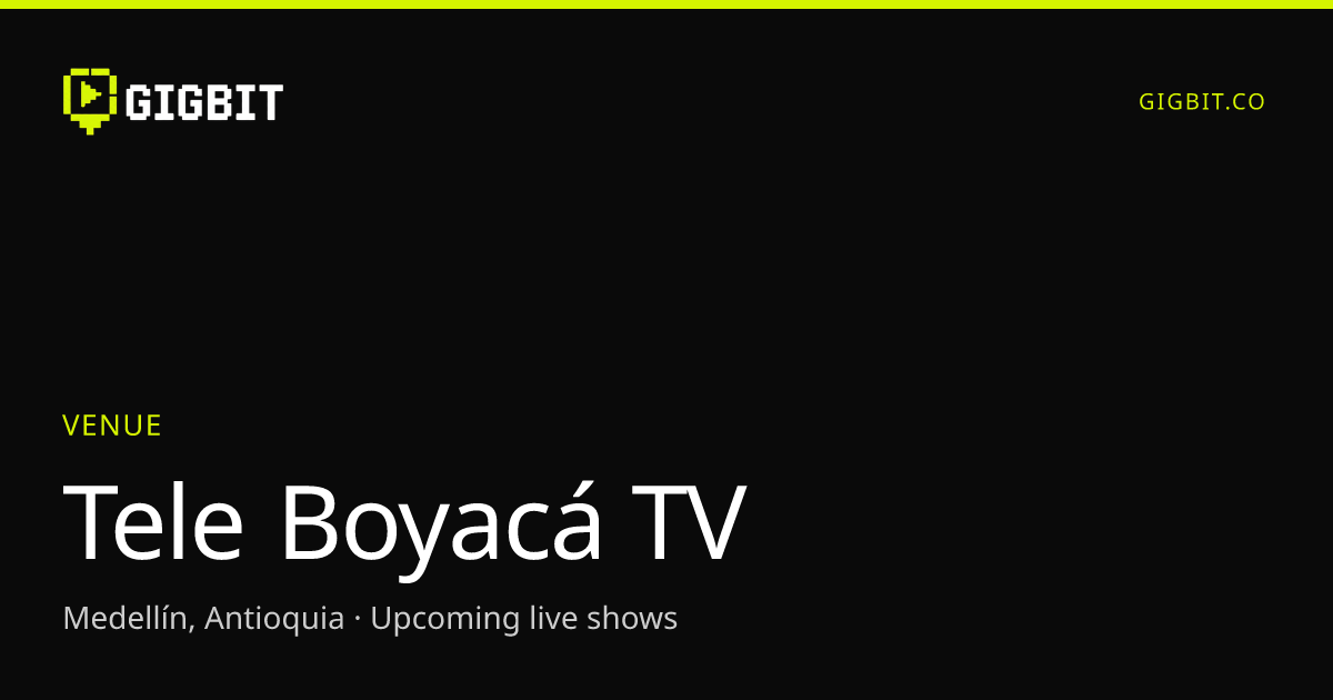 Tele Boyacá TV