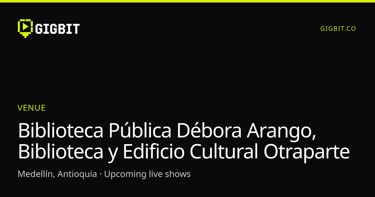 Biblioteca Pública Débora Arango, Biblioteca y Edificio Cultural Otraparte