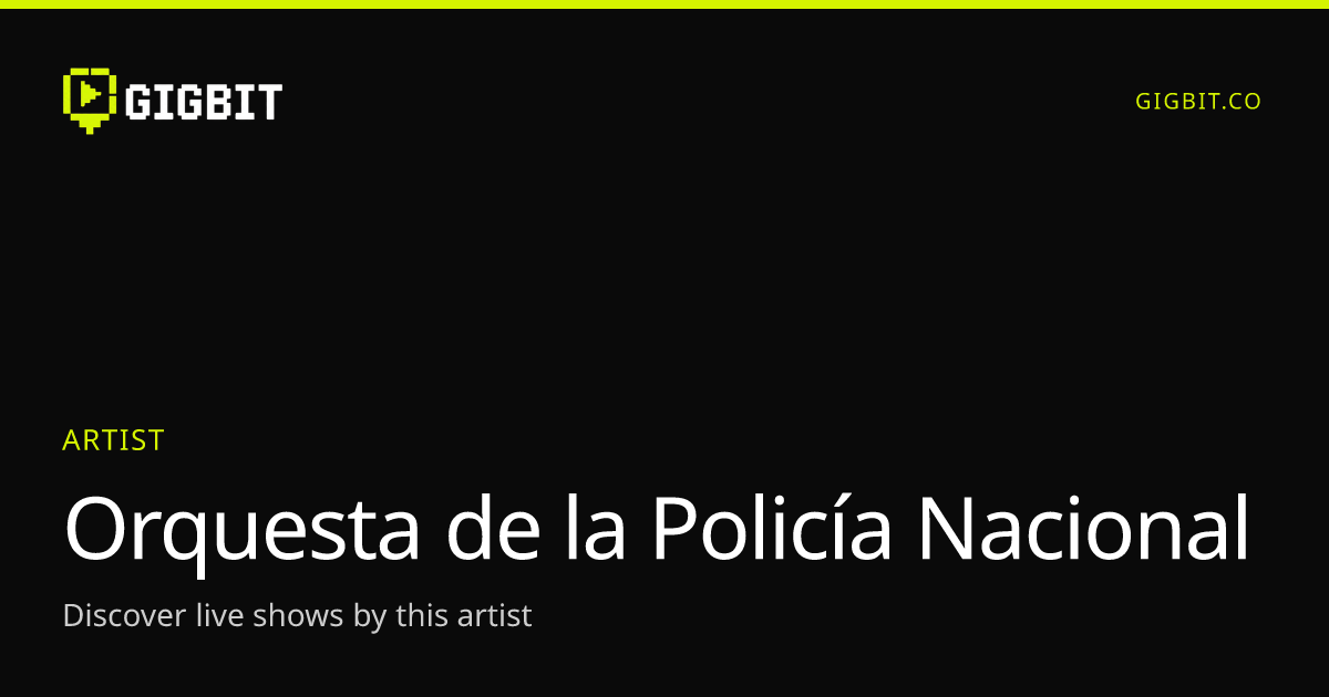 Orquesta de la Policía Nacional