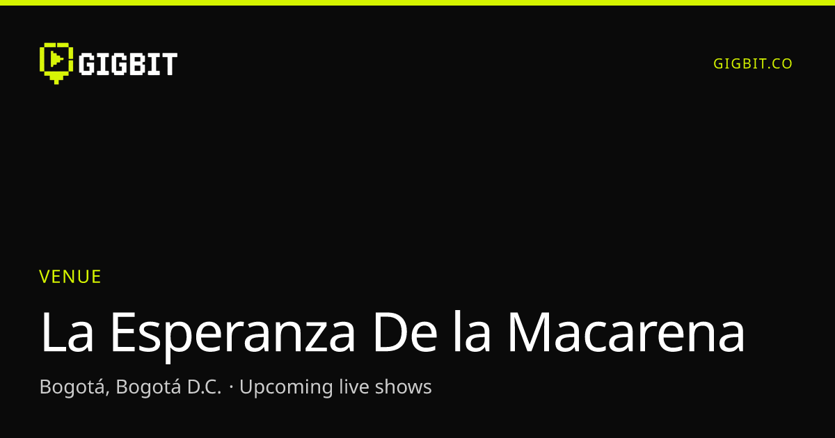 La Esperanza De la Macarena