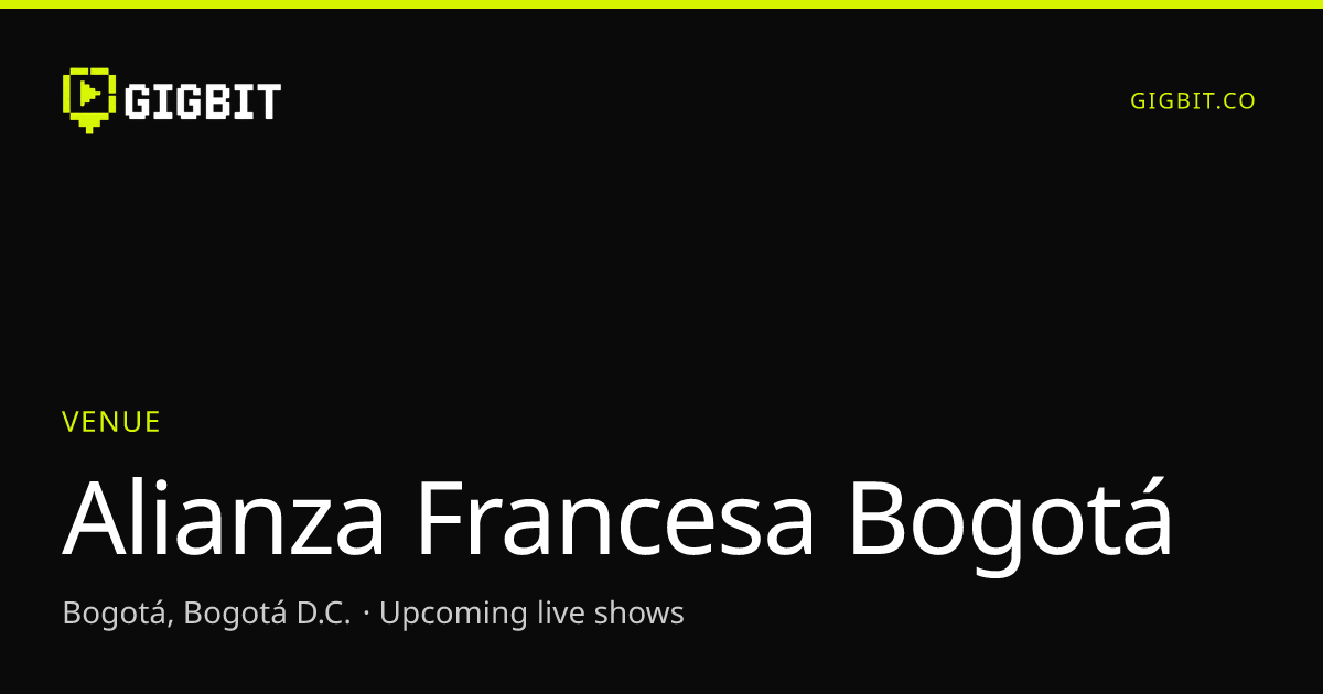 Alianza Francesa Bogotá