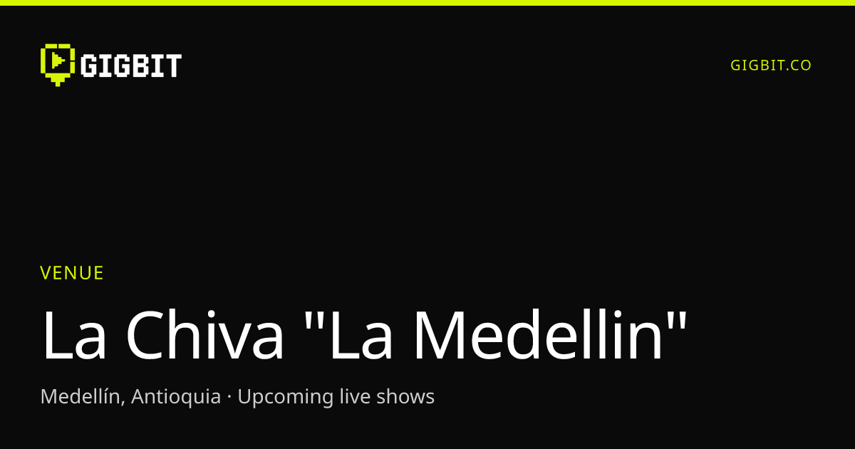 La Chiva "La Medellin"