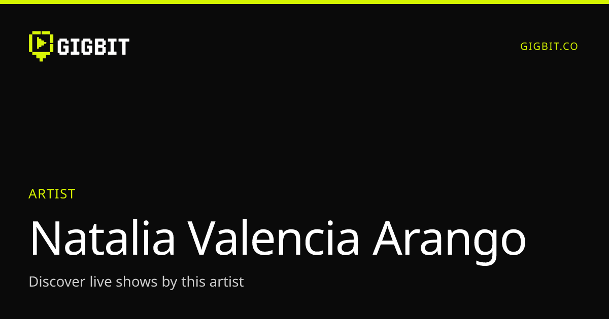 Natalia Valencia Arango