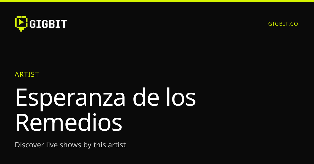 Esperanza de los Remedios