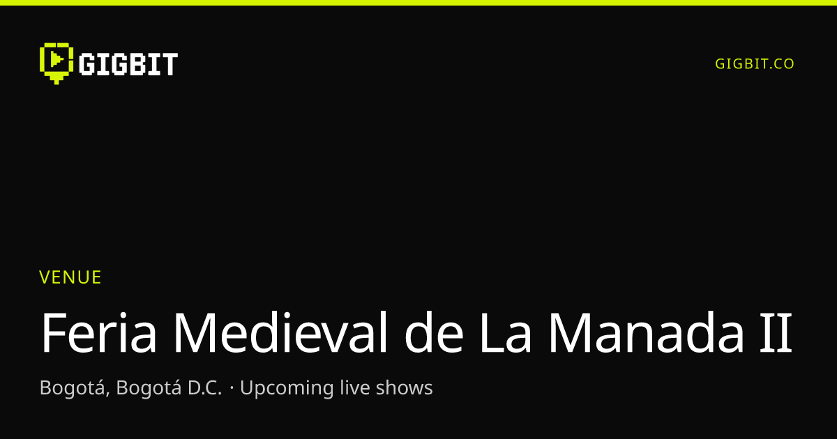 Feria Medieval de La Manada II