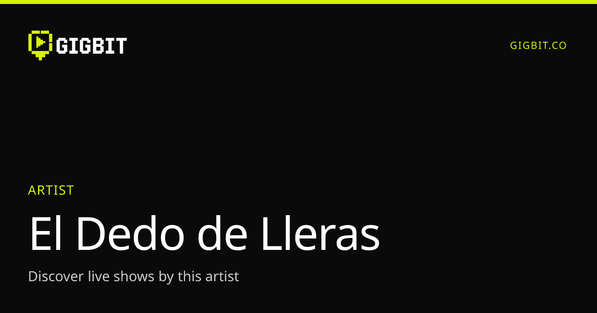 El Dedo de Lleras