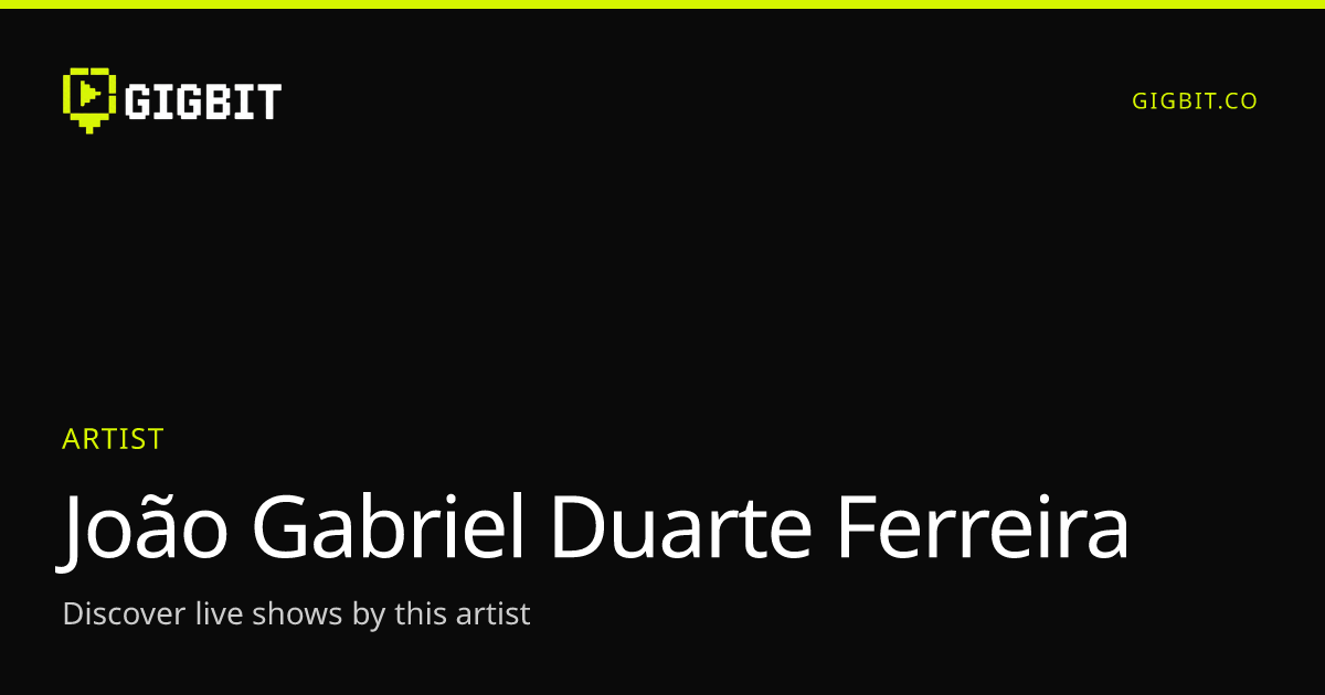 João Gabriel Duarte Ferreira
