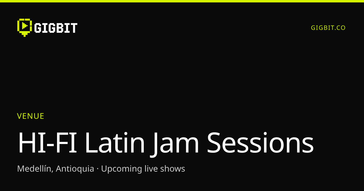 HI-FI Latin Jam Sessions