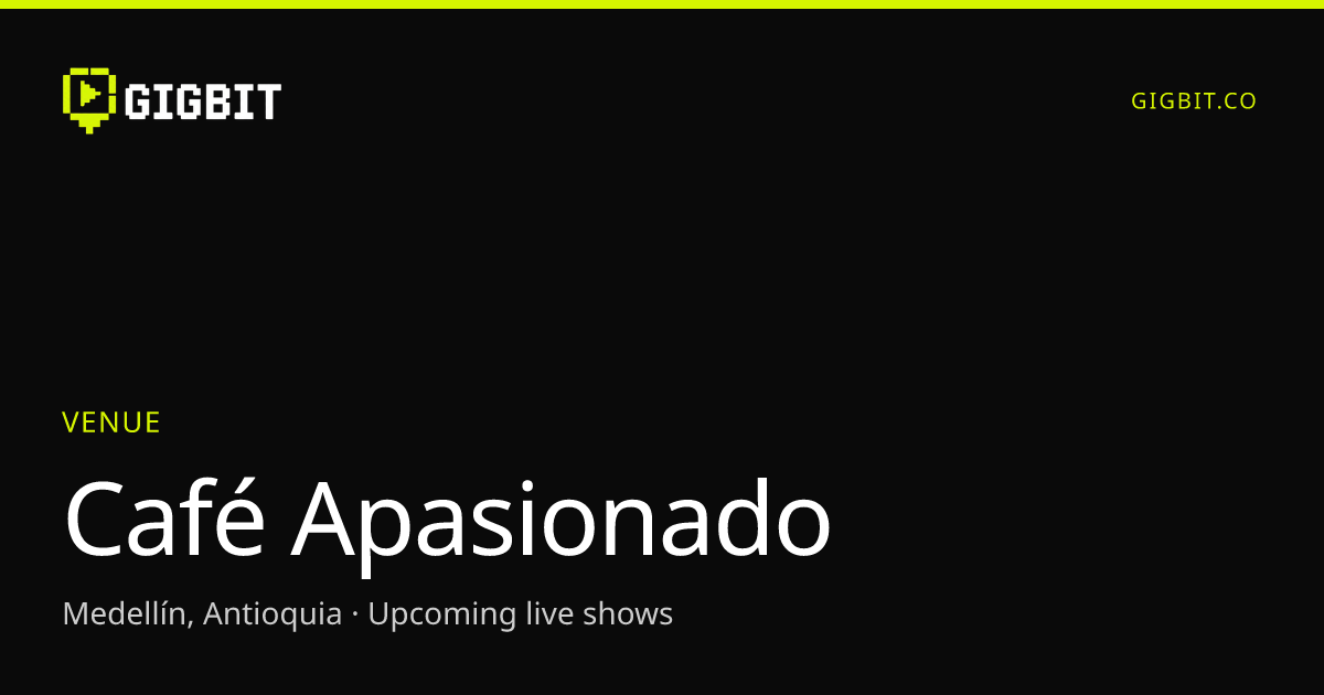Café Apasionado