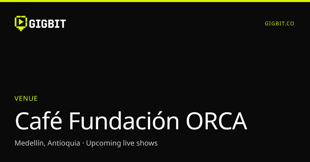 Café Fundación ORCA