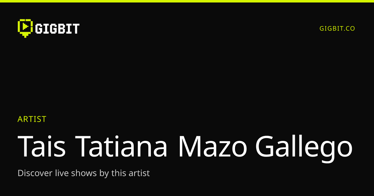 Tais Tatiana Mazo Gallego