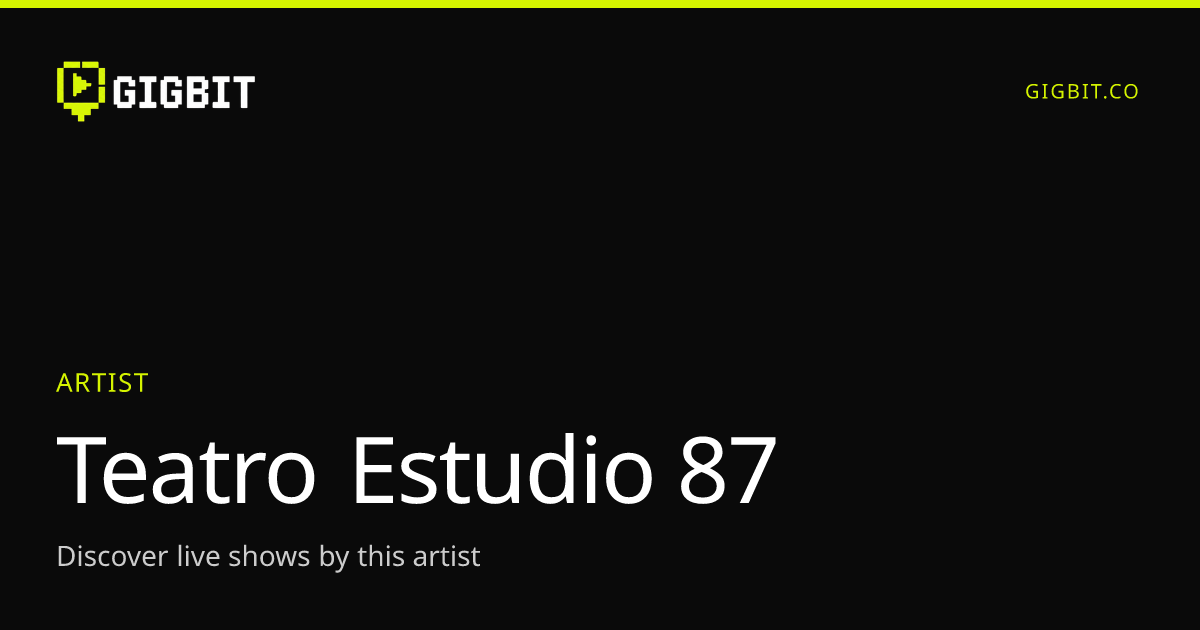 Teatro Estudio 87