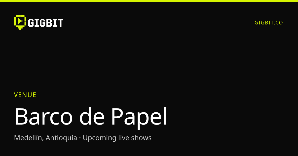 Barco de Papel