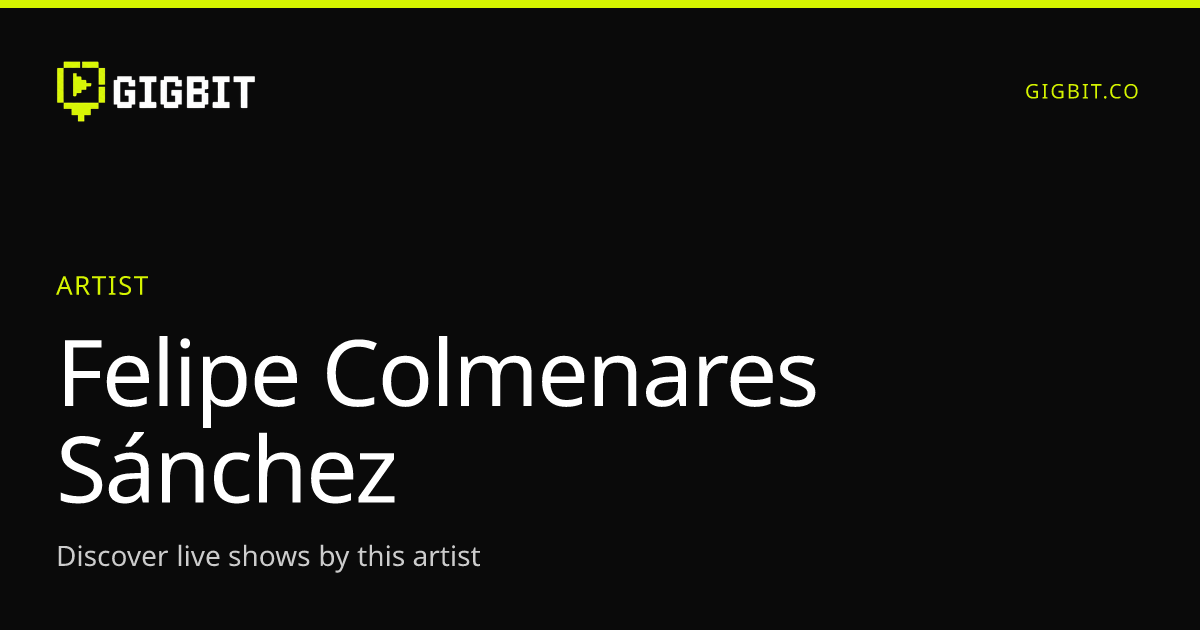 Felipe Colmenares Sánchez
