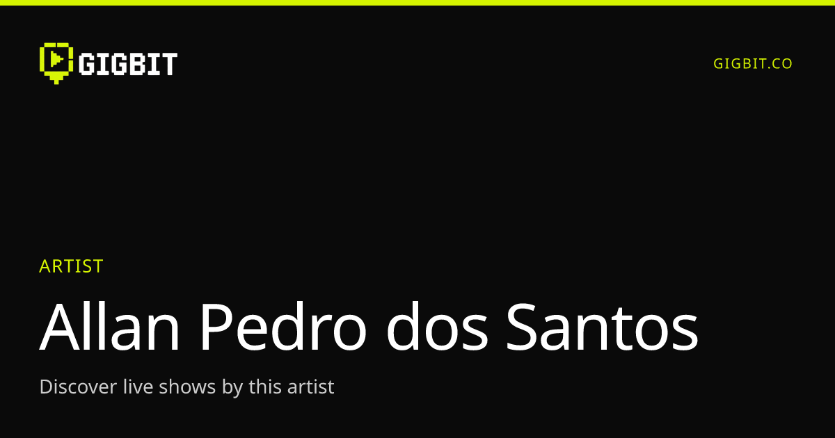 Allan Pedro dos Santos