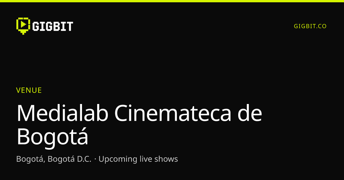 Medialab Cinemateca de Bogotá