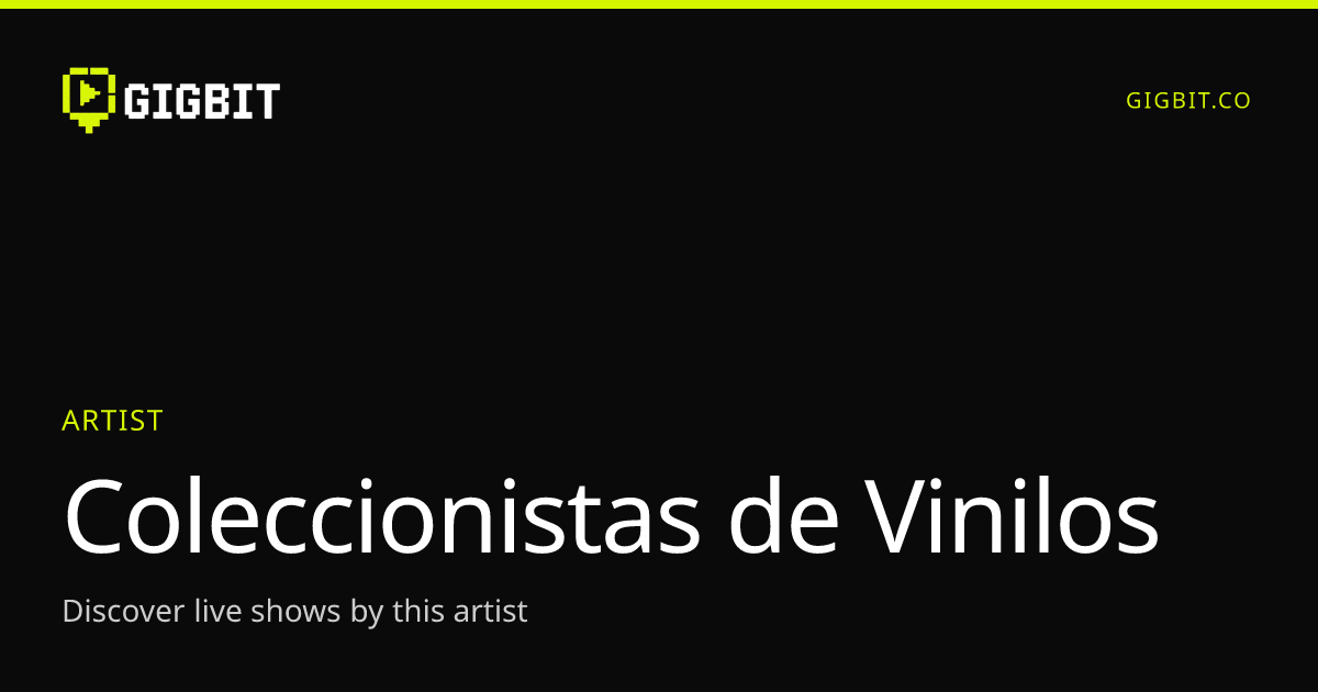 Coleccionistas de Vinilos