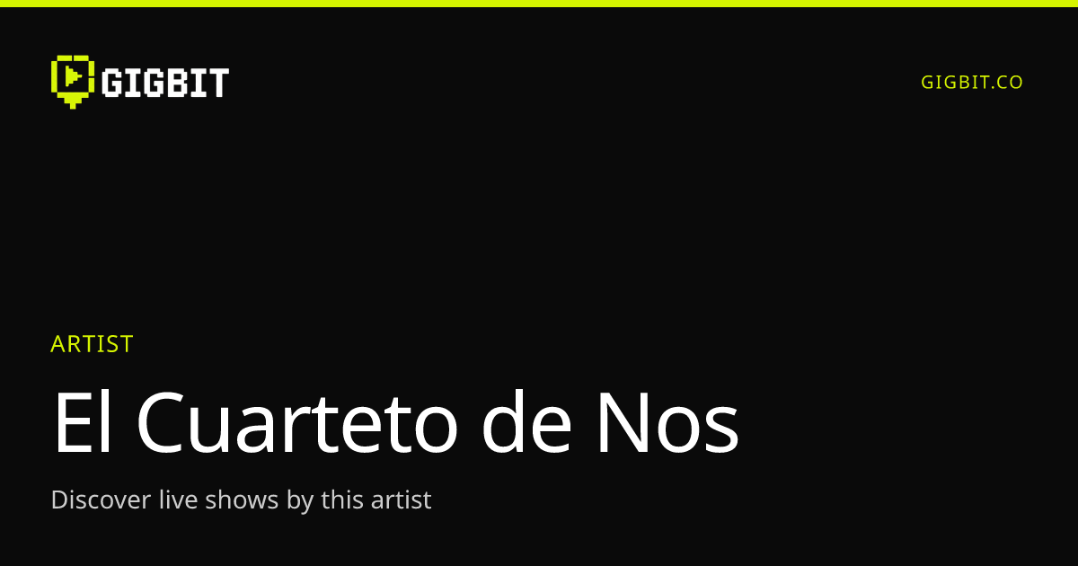 El Cuarteto de Nos