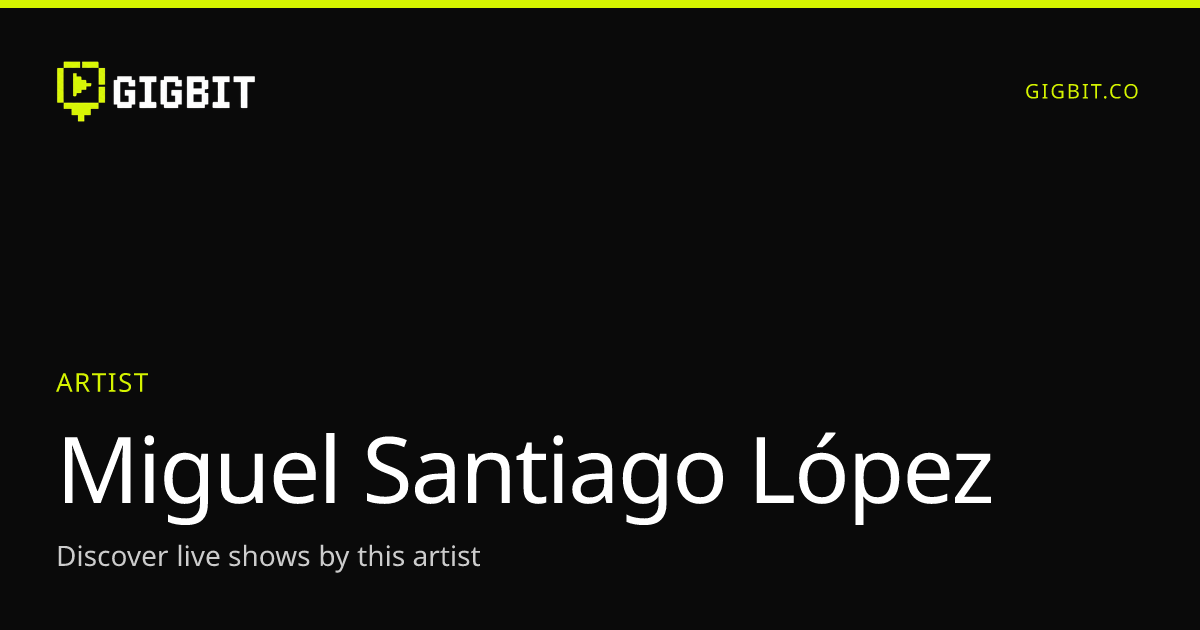 Miguel Santiago López