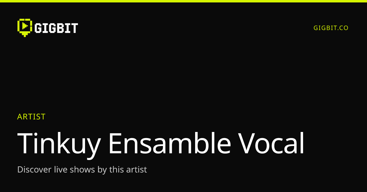 Tinkuy Ensamble Vocal