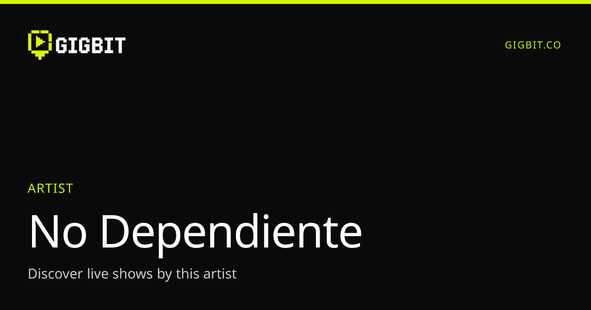 No Dependiente