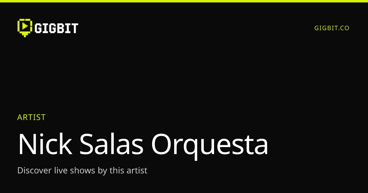 Nick Salas Orquesta