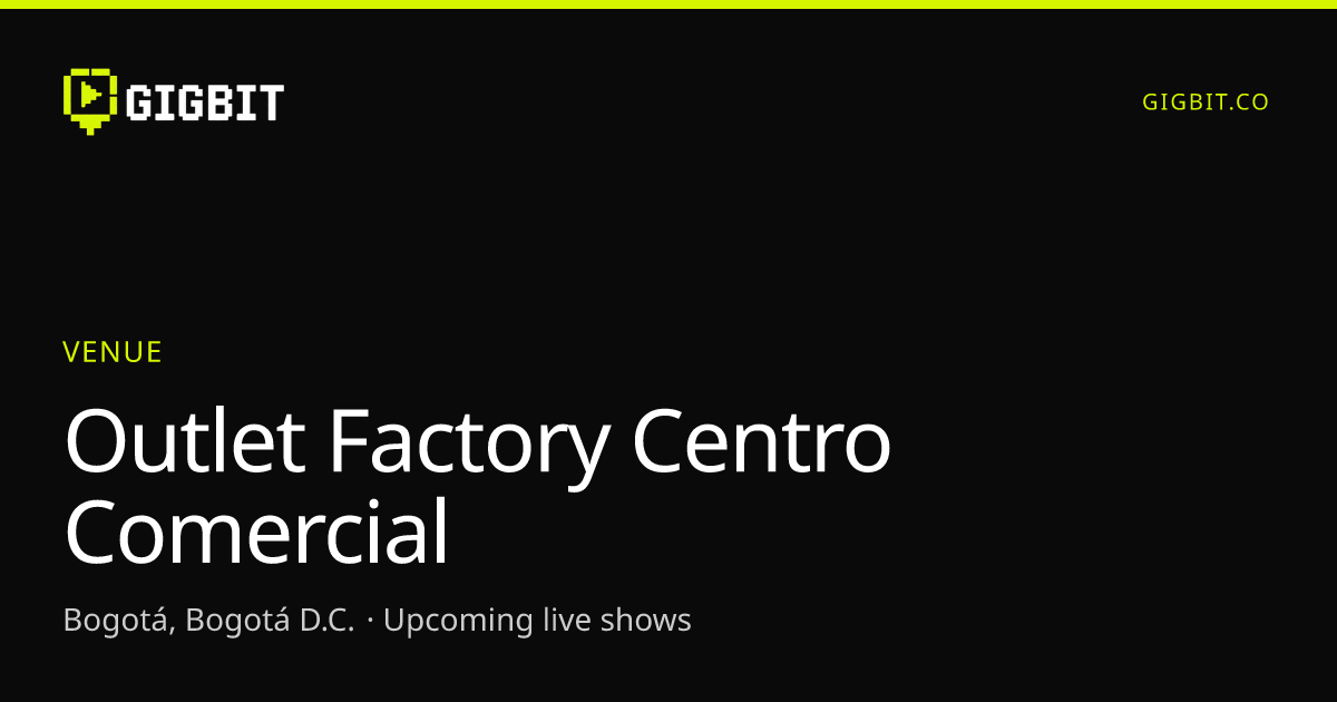 Outlet Factory Centro Comercial