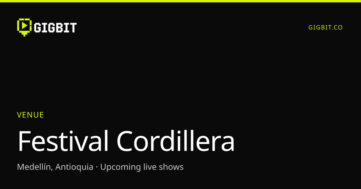 Festival Cordillera