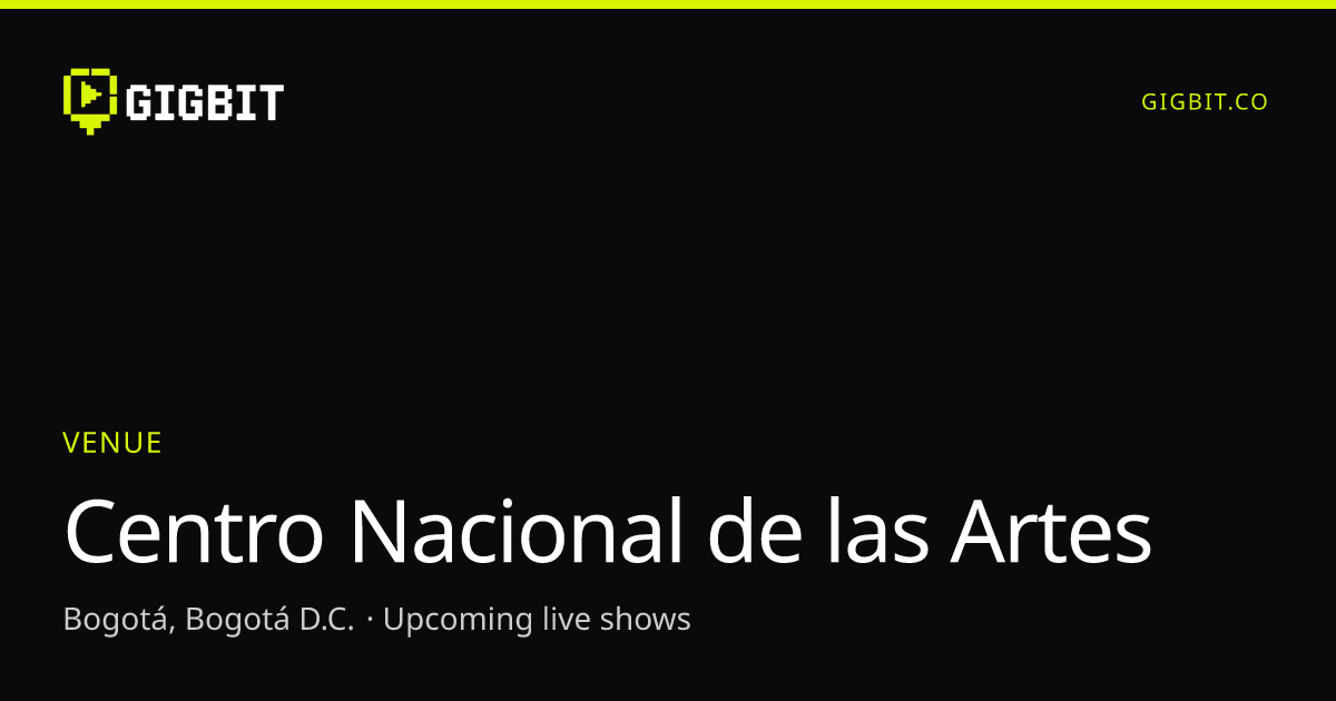 Centro Nacional de las Artes