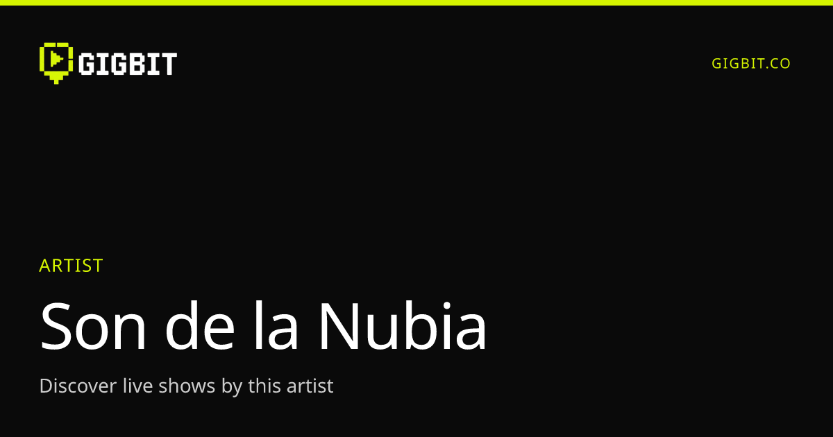 Son de la Nubia