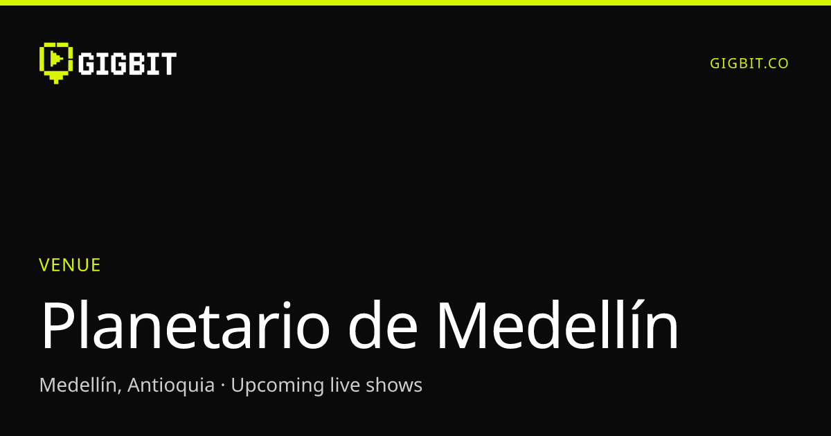 Planetario de Medellín